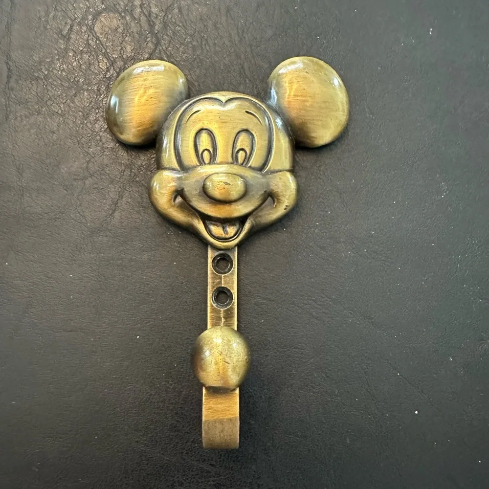 Mickey Mouse brass hook